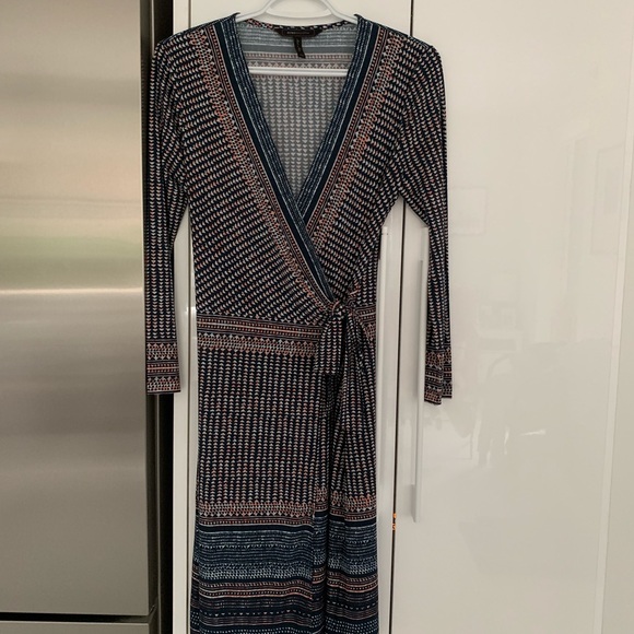 BCBG MaxAzria wrap dress worn once XXS - Picture 4 of 4